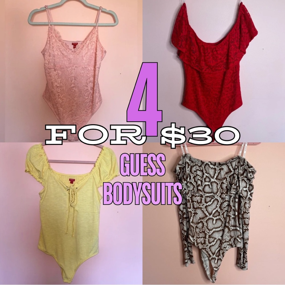GUESS Bodysuits 4 for 30